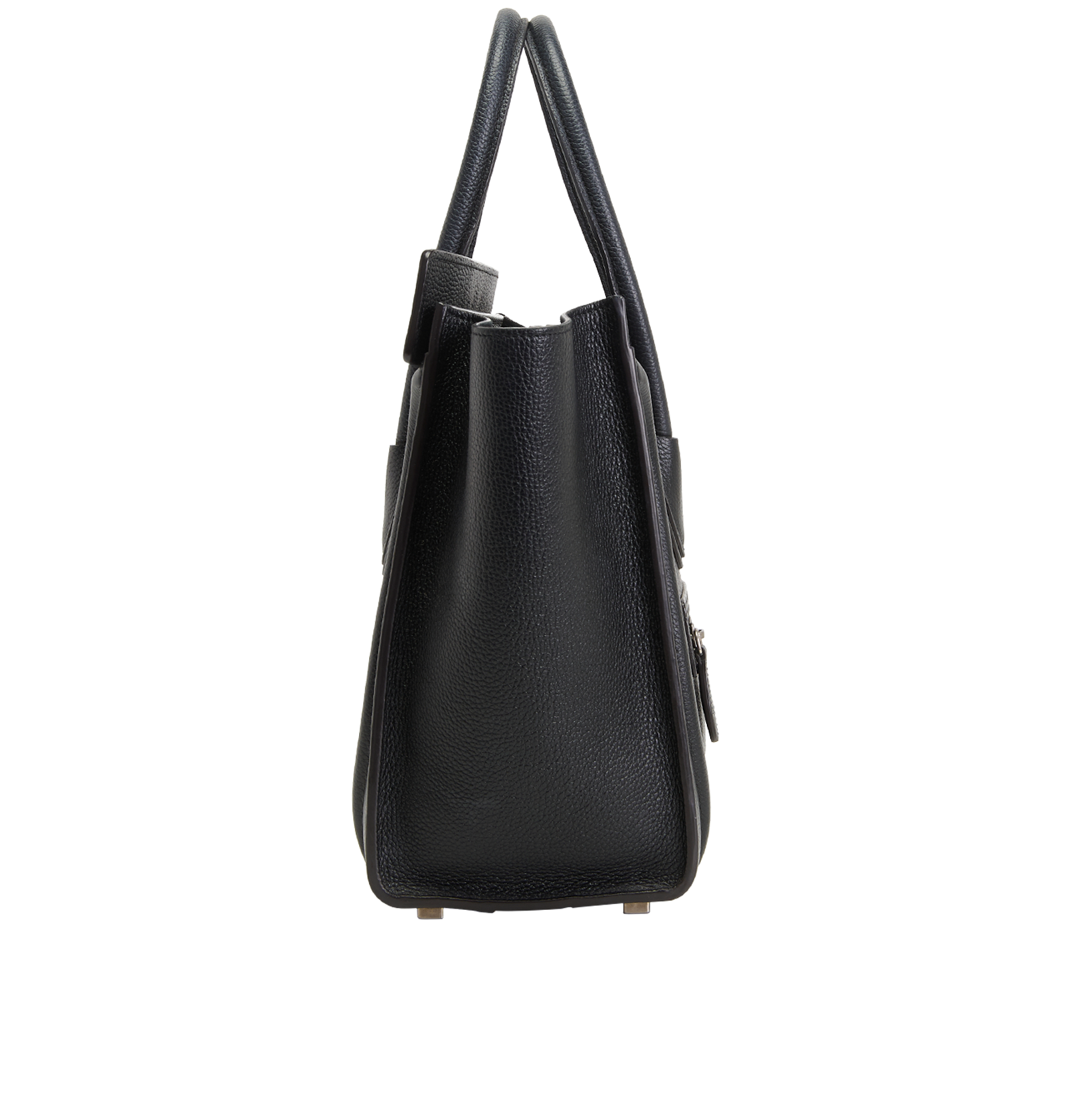 Micro Luggage, &pound;650, Handbags, Black, Leather, Side view